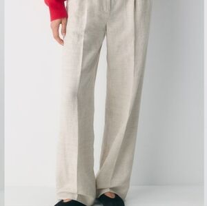Aritzia The Effortless Pant in CruiseLinen sz 14